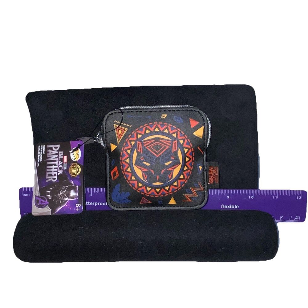 Funko Marvel Black Panther Wakanda Zip-up Coin Purse Target Legacy Collection